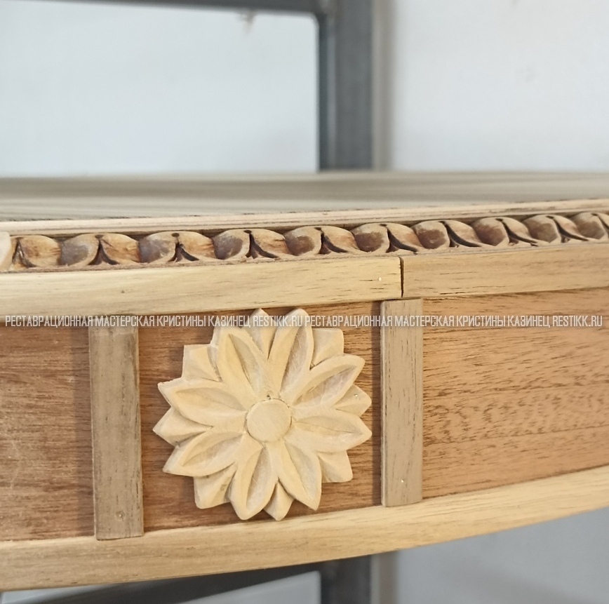 Реставрация антикварного столика