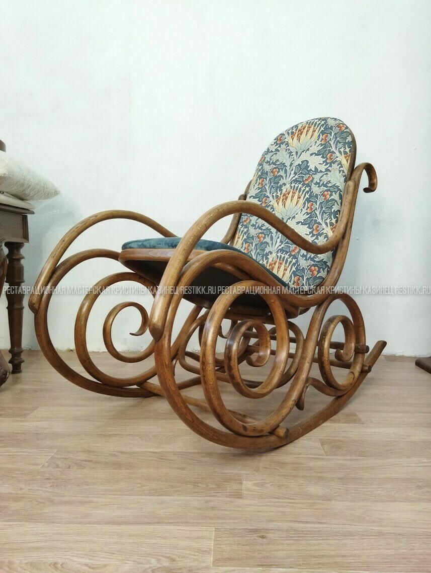 Реставрация кресел и кресел-качалок
