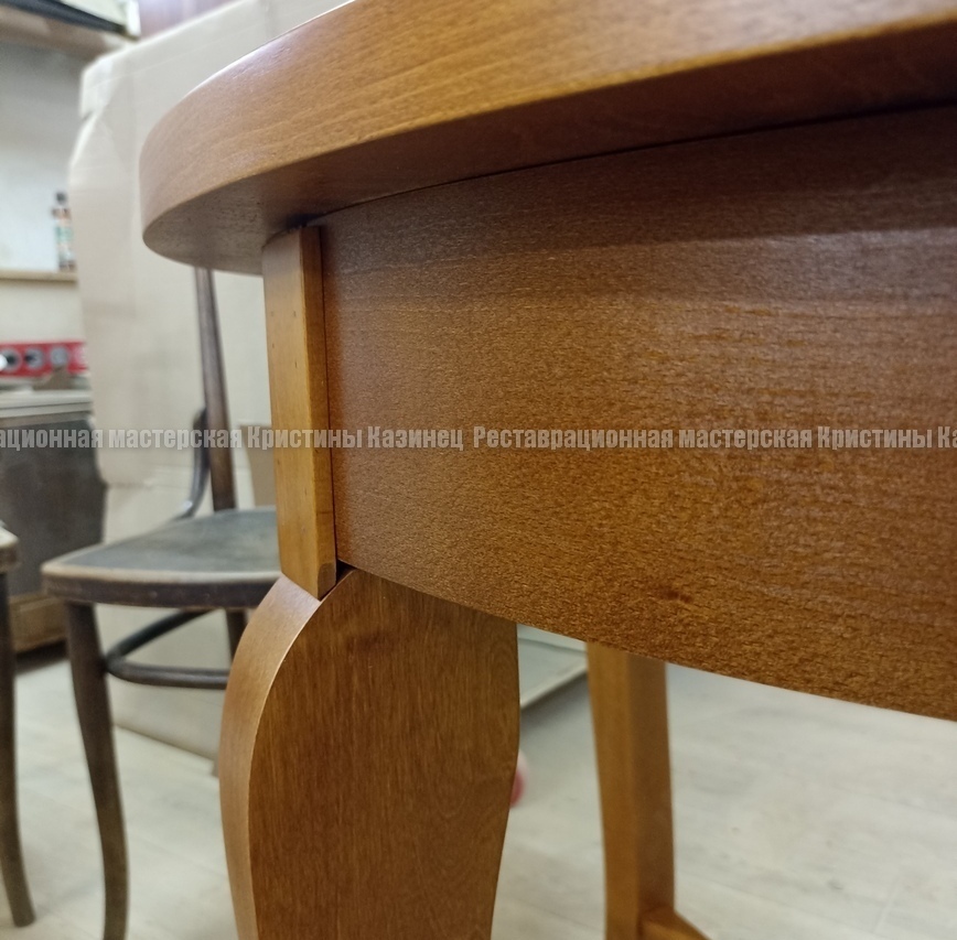 Реставрация советского раскладного стола