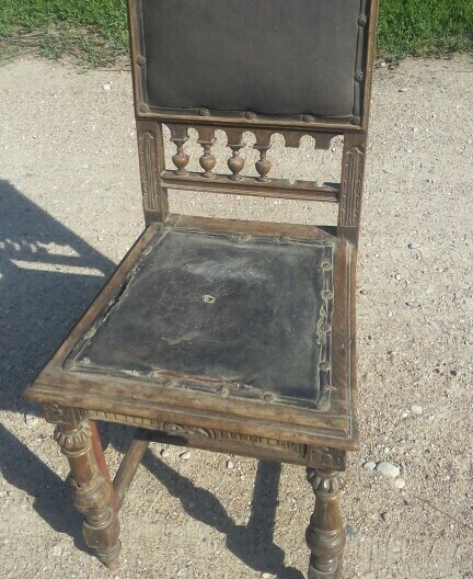 Реставрация старинного стула