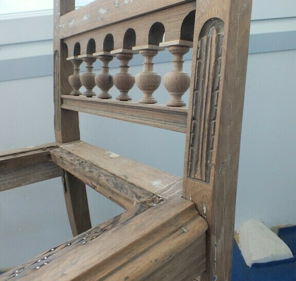 Реставрация старинного стула