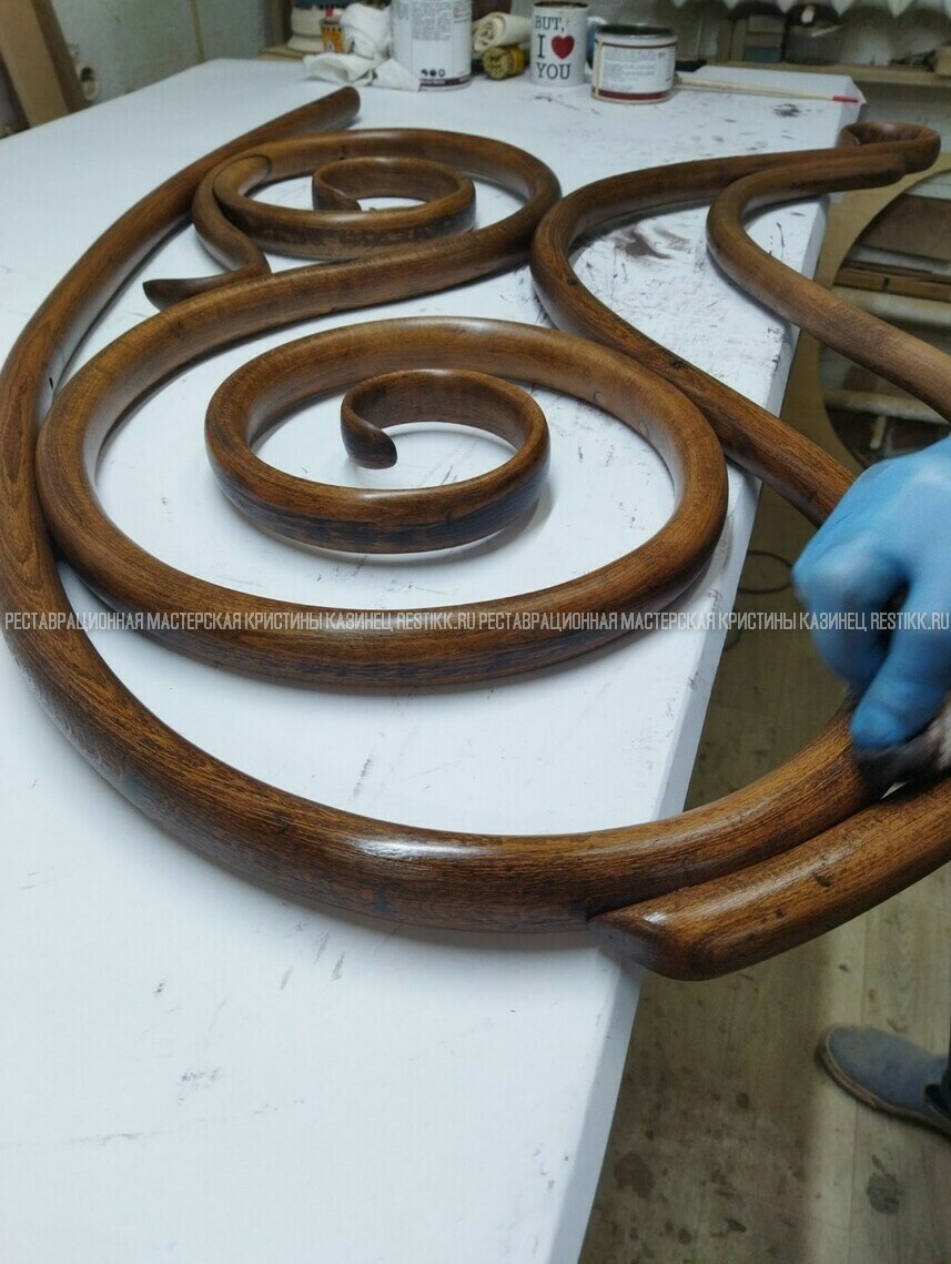 Реставрация кресел и кресел-качалок