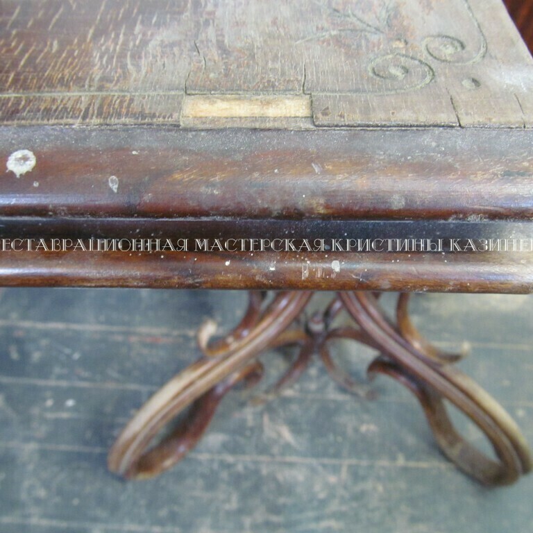 Антикварный ломберный стол