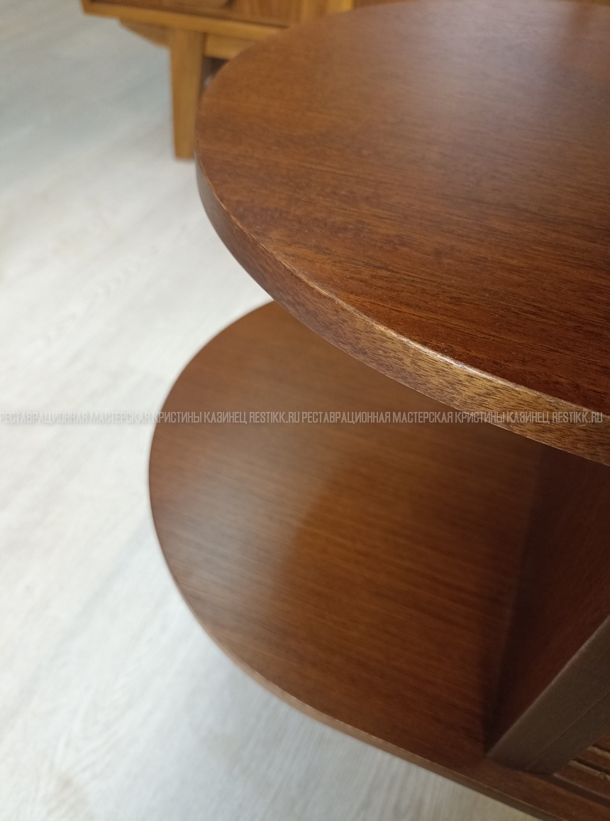 Реставрация малых предметов мебели