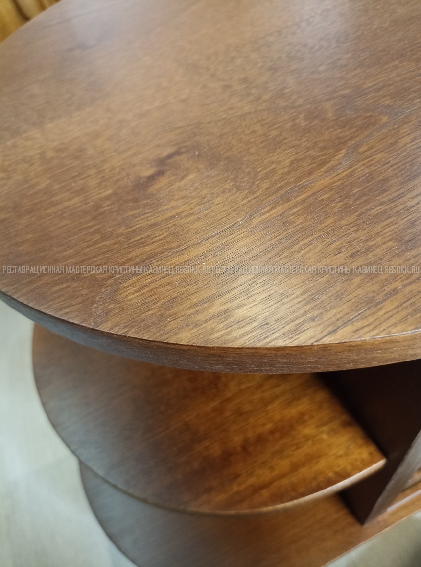 Реставрация малых предметов мебели