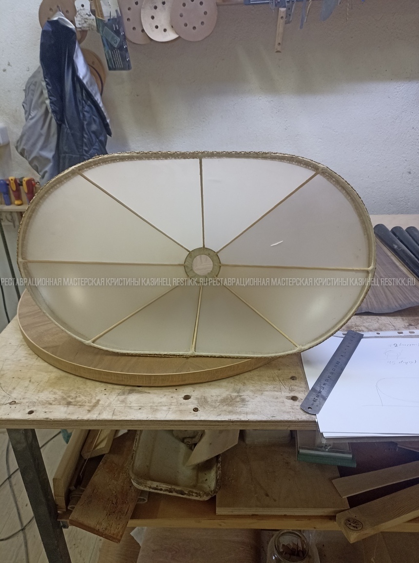 Реставрация малых предметов мебели