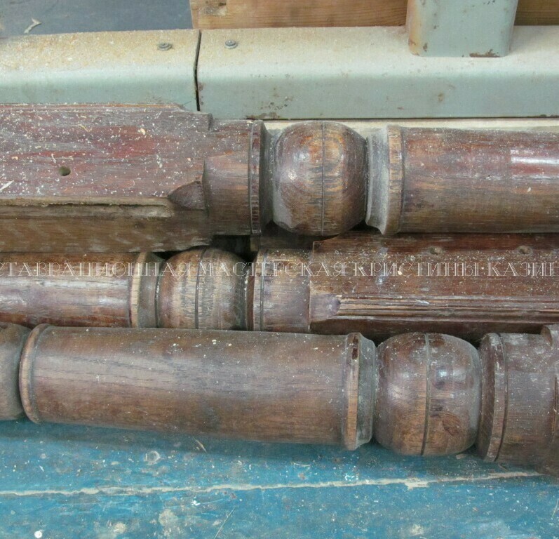 Реставрация старого самодельного стола