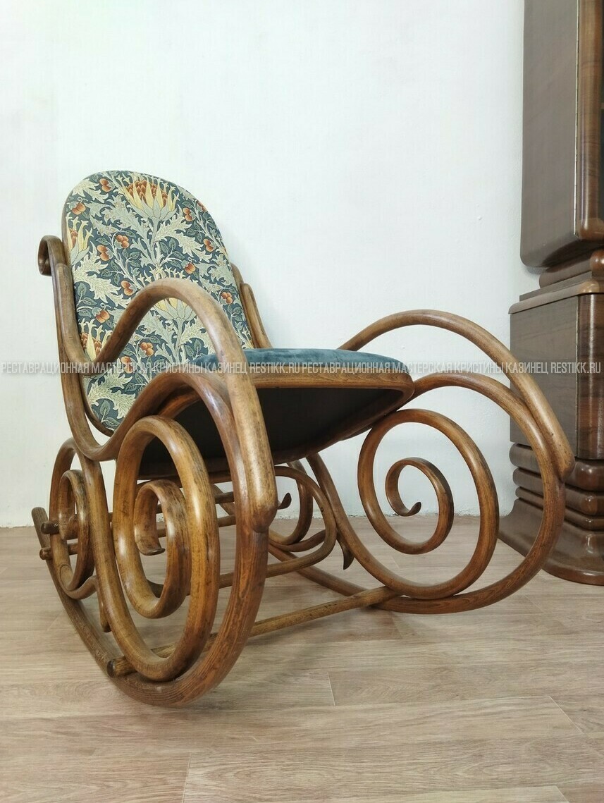 Реставрация кресел и кресел-качалок