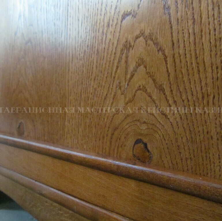 Реставрация углового буфета