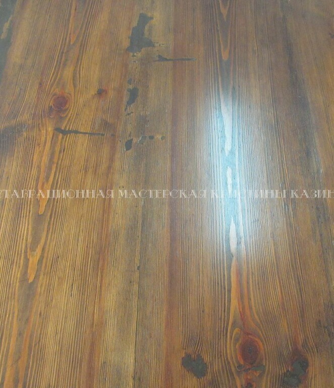 Реставрация старого самодельного стола