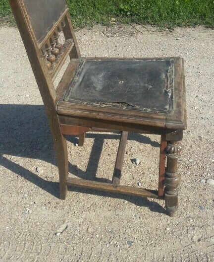 Реставрация старинного стула