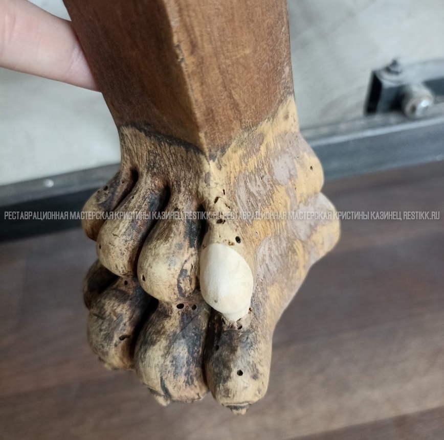 Реставрация антикварного столика