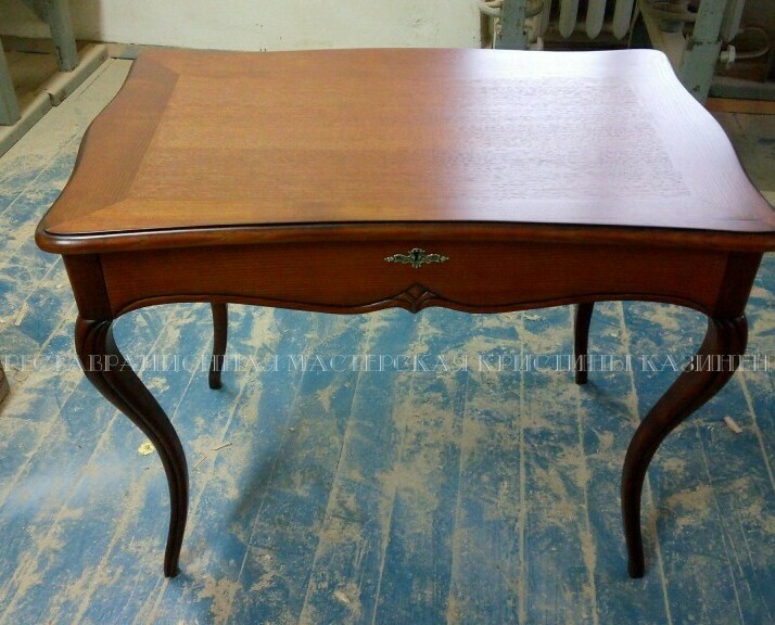 Реставрация стола 19 век