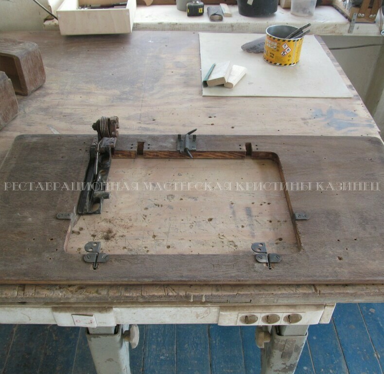 Реставрация швейной машинки Singer