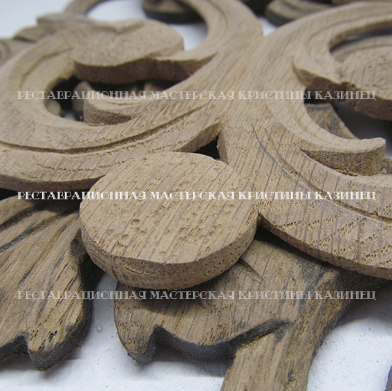 Резьба из массива дуба