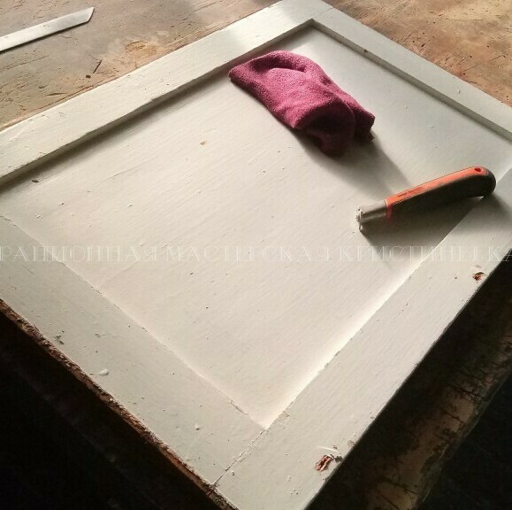 Реставрация буфета из сосны и березовой фанеры