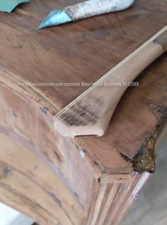 Изготовление утраченных элементов из дерева