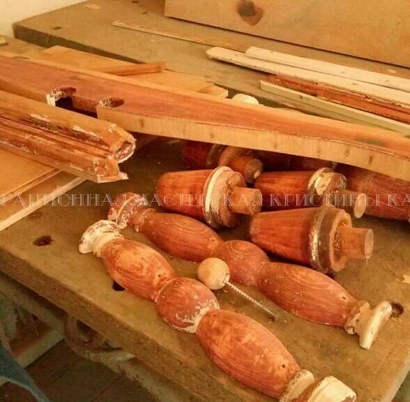 Реставрация буфета из сосны и березовой фанеры