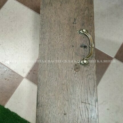 Ящик старого шкафа до реставрации