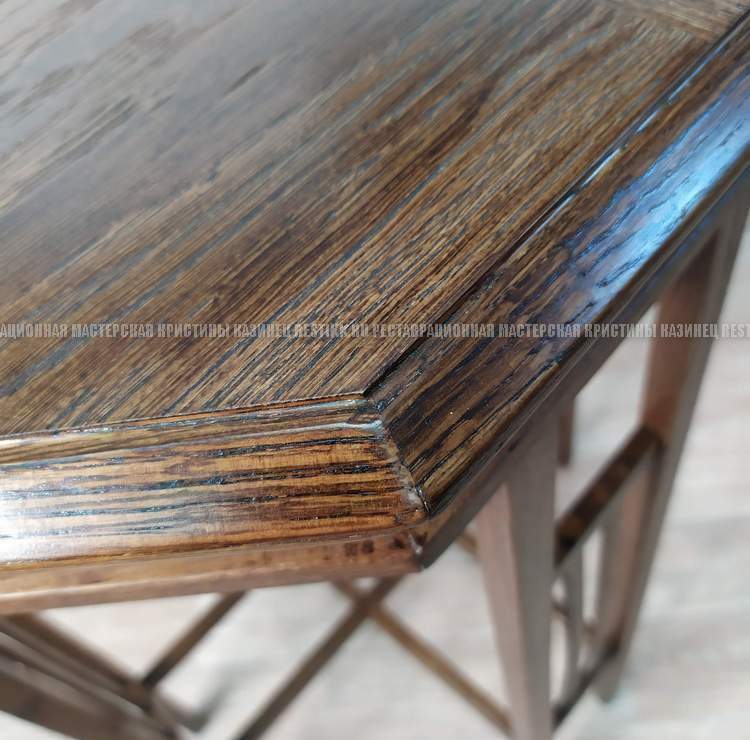 Реставрация карточного столика