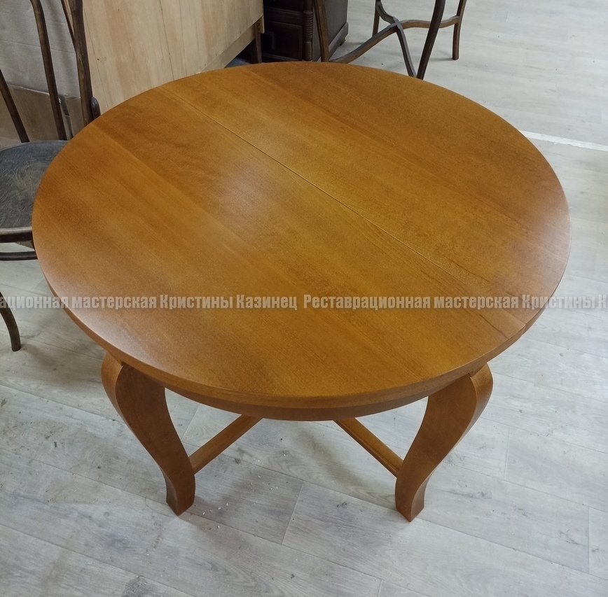 Реставрация советского раскладного стола