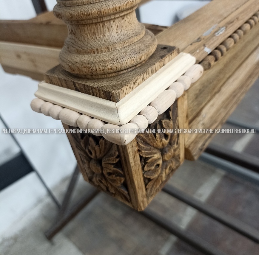 Реставрация ломберного стола