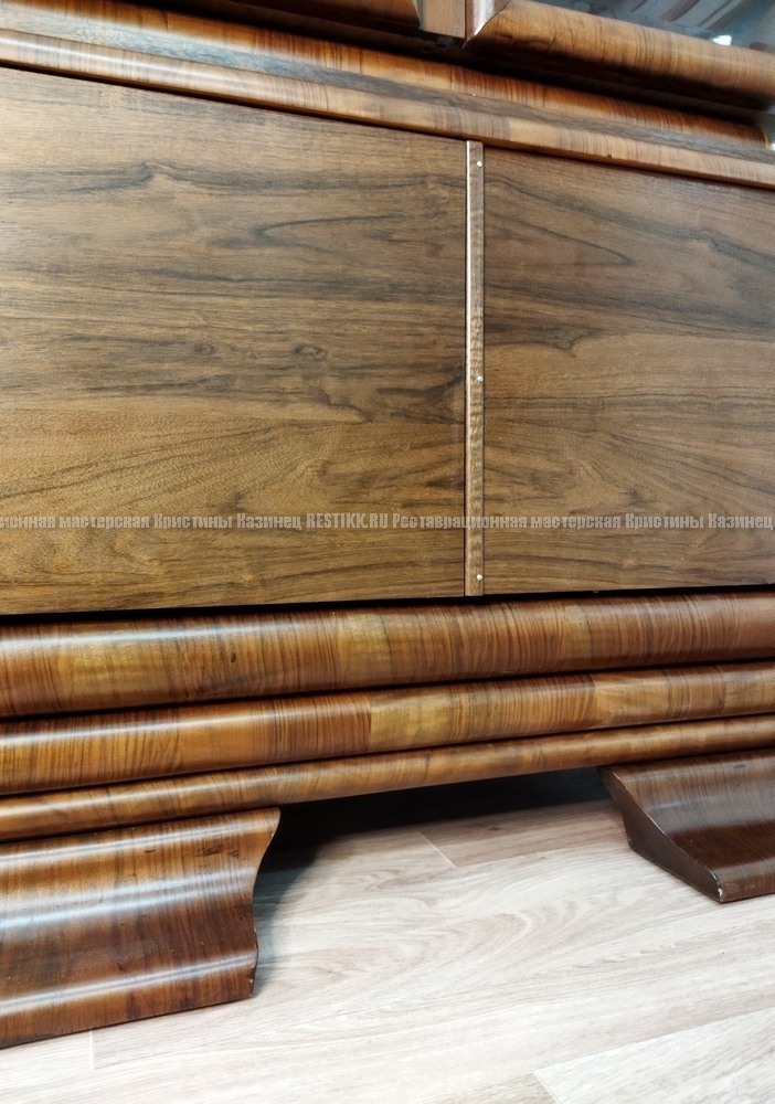 Реставрация антикварного буфета