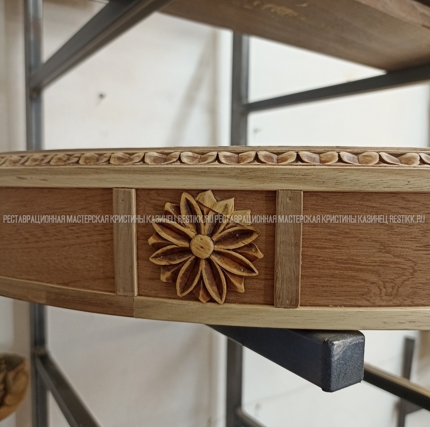 Реставрация антикварного столика