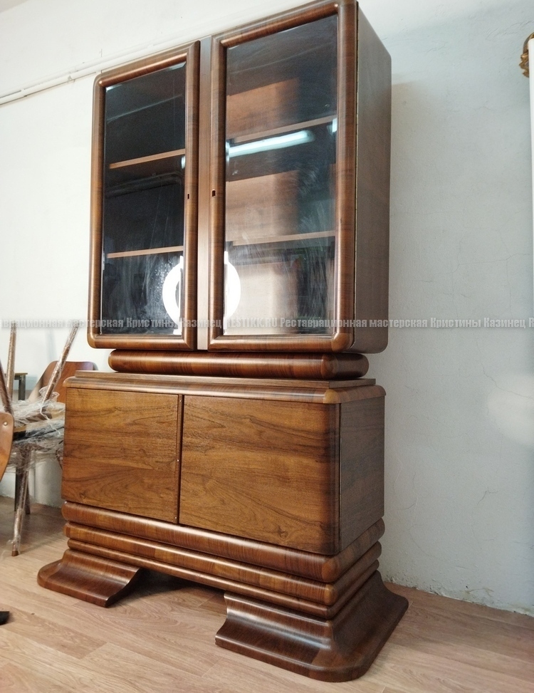 Реставрация антикварного буфета