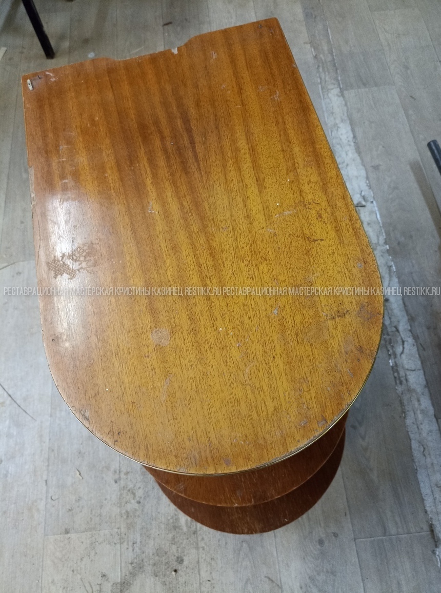 Реставрация малых предметов мебели