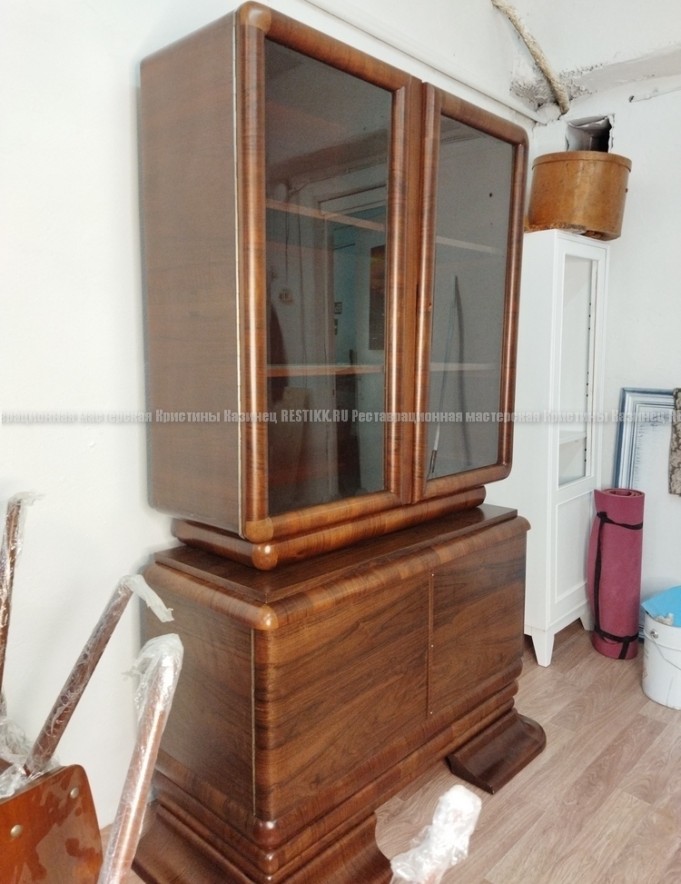 Реставрация антикварного буфета