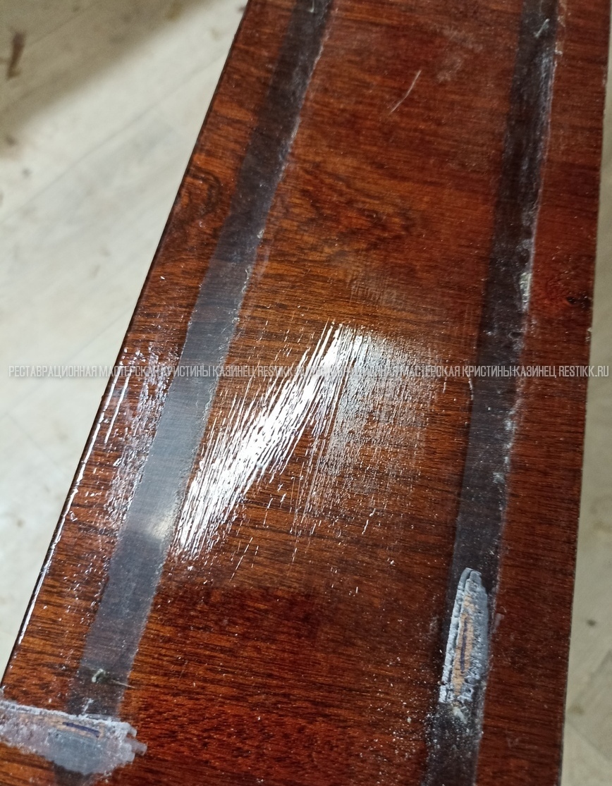 Реставрация тумбы с монтажем умывальника