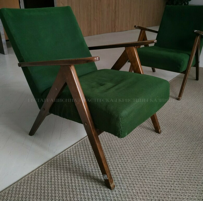 реставрация ГДР кресел