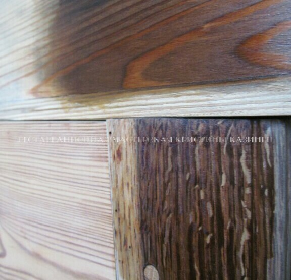 Реставрация старого самодельного стола