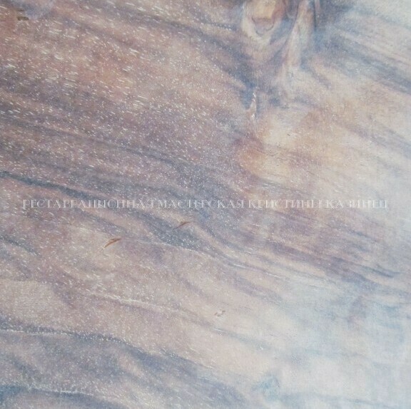 Реставрация тумбы. Шпон ореха