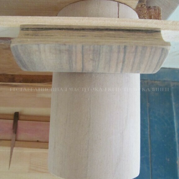 Реставрация тумбы. Шпон ореха