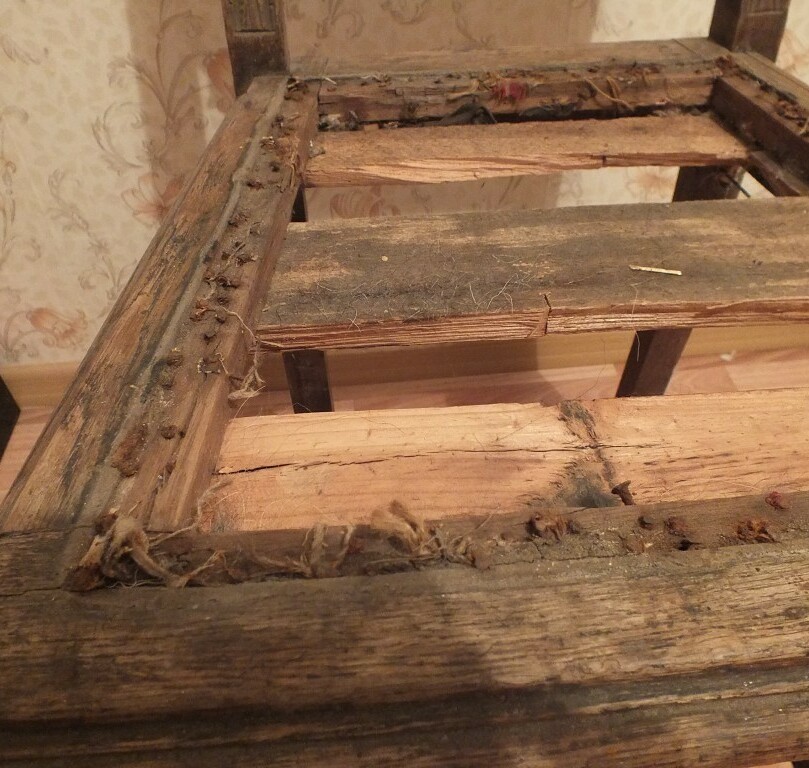 Реставрация старинного стула