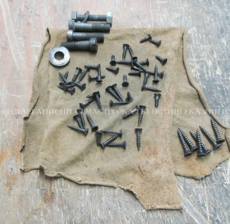 Реставрация швейной машинки Singer