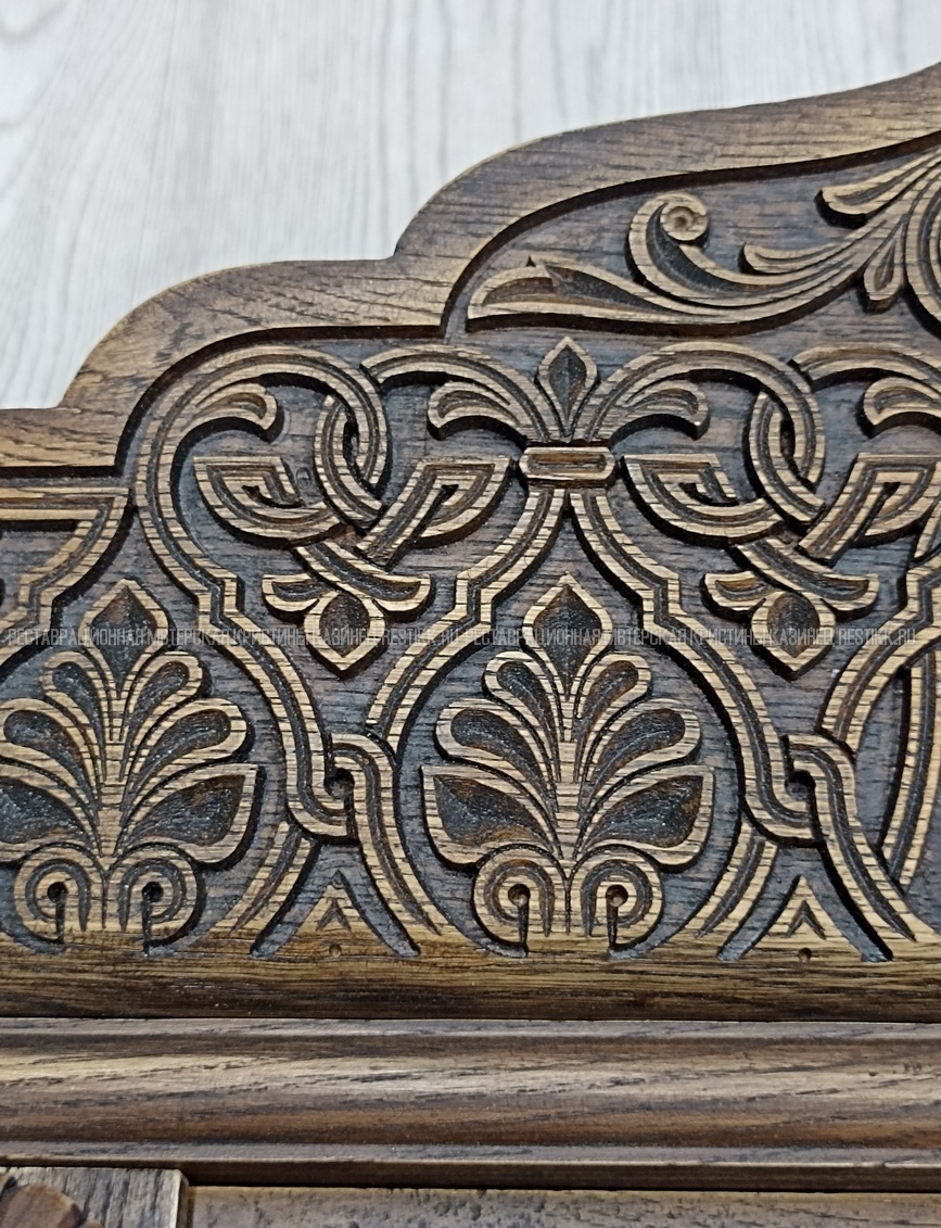 Реставрация современного киота с отделкой под старину