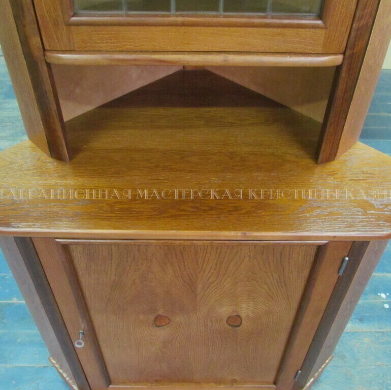 Реставрация углового буфета