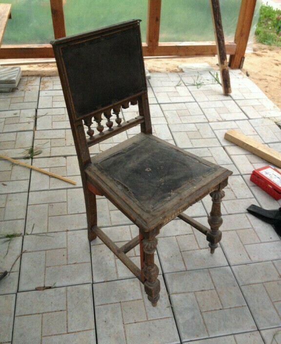 Реставрация старинного стула